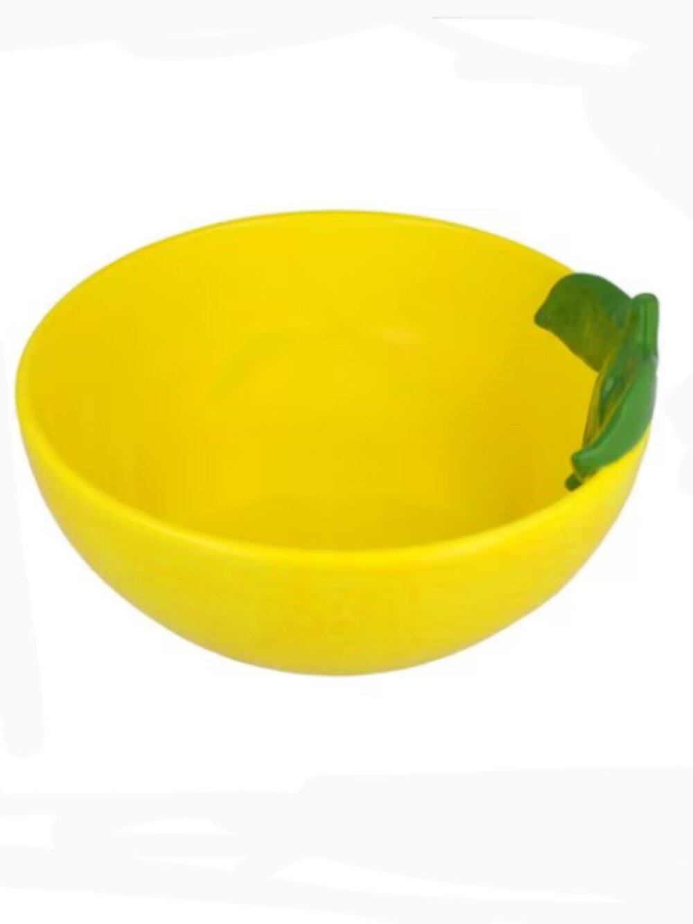 Lemon Fruits and Snacks Bowl